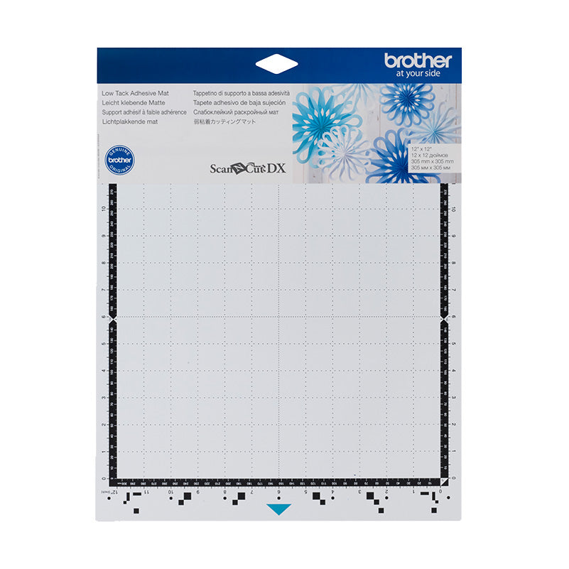 TAPETE DE CORTE BROTHER CADXMATLOW12 – BAJA SUJECIÓN 12” × 12” (SERIE SDX)