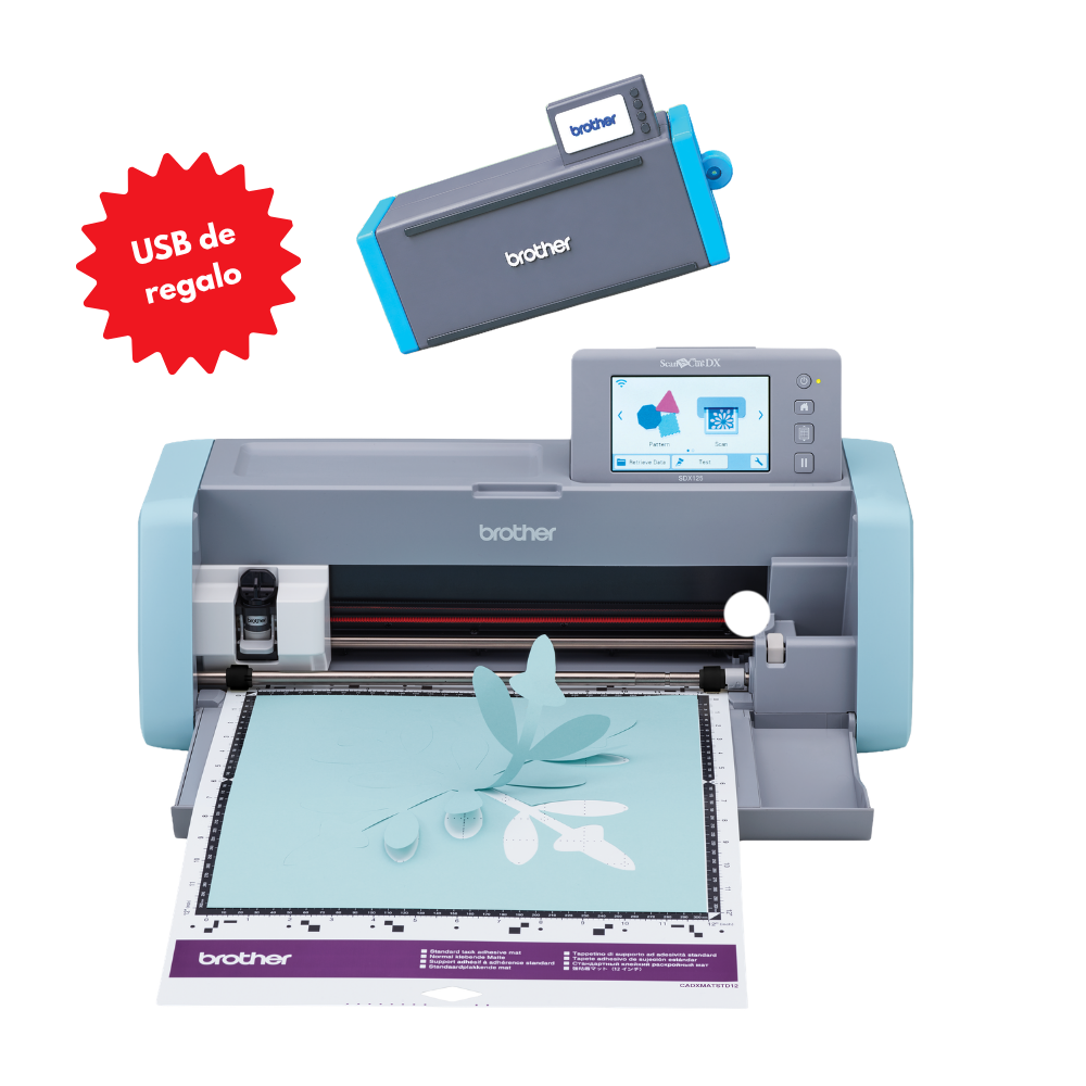 Plotter de Corte Brother ScanNCut SDX125 con Escáner – Wi-Fi